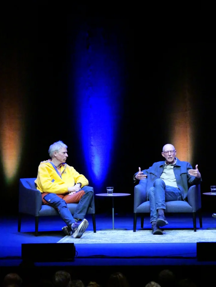 "Michael Pollan & Christof Koch: A Journey into Consciousness" at Zellerbach Hall at UC Berkeley. — photo 6